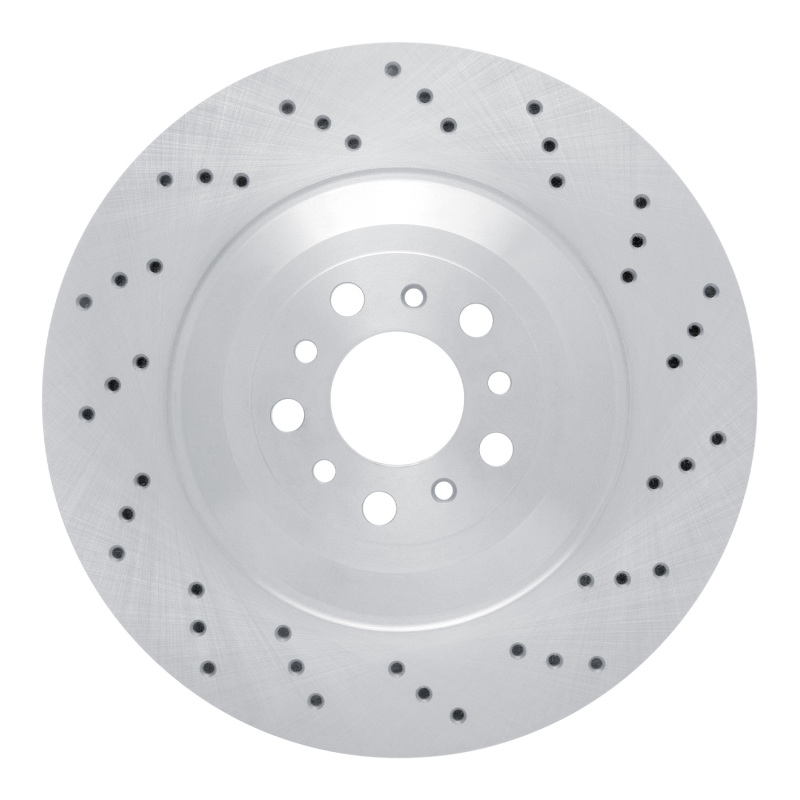 Picture of DFC 21-25 BMW M2 Left Rear Drilled Brake Rotor