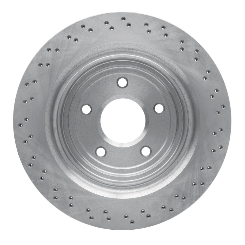 Picture of DFC 06-13 Cadillac XLR Rear Drilled Brake Rotor