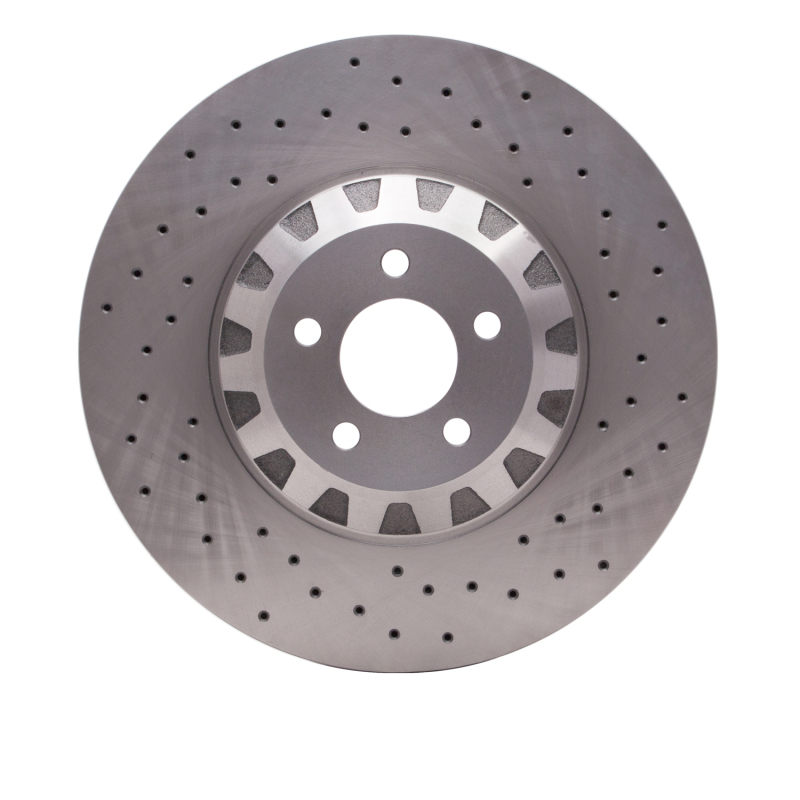 Picture of DFC 16-18 Ford Mustang Left Front Drilled Brake Rotor