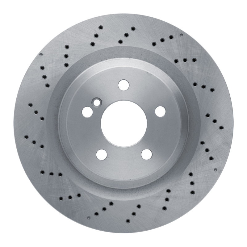 Picture of DFC 03-12 Mercedes-Benz SL55 AMG Rear Drilled Brake Rotor