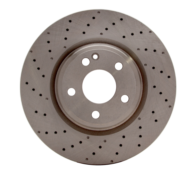 Picture of DFC 14-20 Infiniti QX30 Front Drilled Brake Rotor