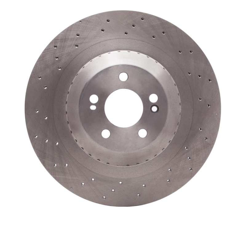 Picture of DFC 15-17 Mercedes-Benz S600 Rear Drilled Brake Rotor