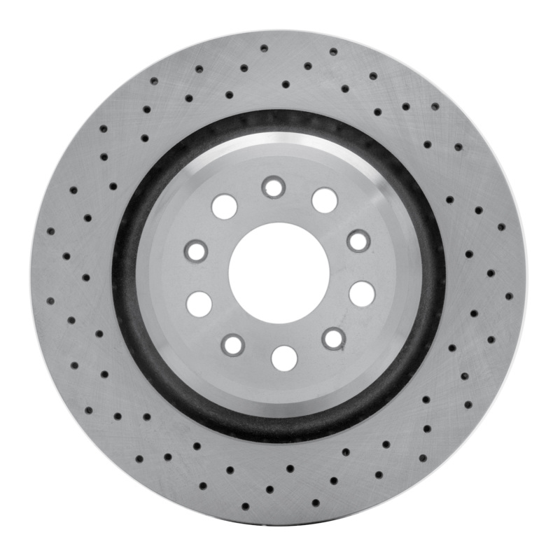 Picture of DFC 14-22 Maserati Ghibli Rear Drilled Brake Rotor