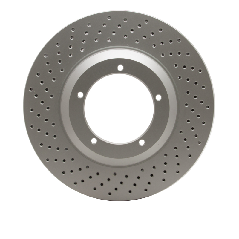 Picture of DFC 82-89 Porsche 911 Left Front Drilled GeoSPEC Coated Rotor