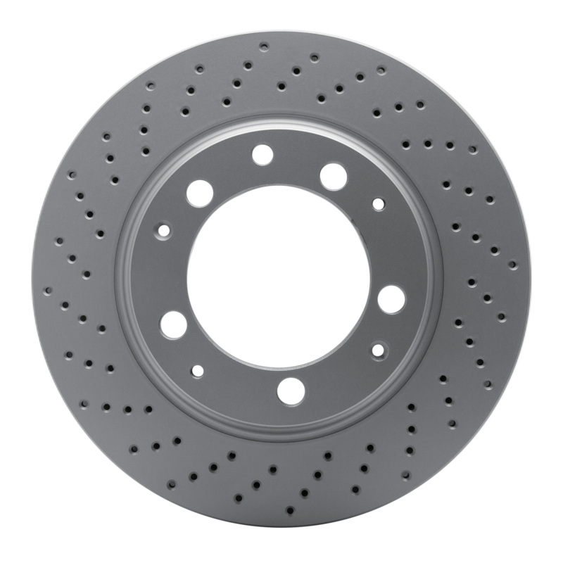 Picture of DFC 78-89 Porsche 911/930 Left Rear Drilled GeoSPEC Coated Rotor