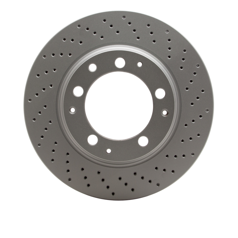 Picture of DFC 78-89 Porsche 930 Right Rear Drilled GeoSPEC Coated Rotor