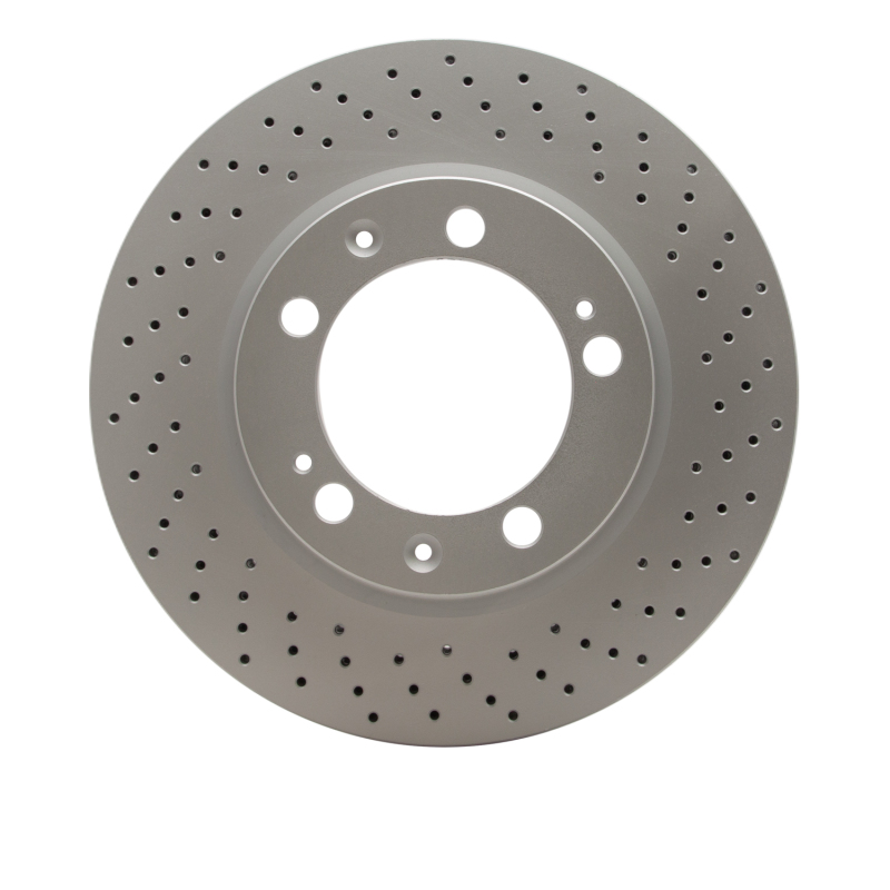 Picture of DFC 94-98 Porsche 911 Right Front Drilled GeoSPEC Coated Rotor