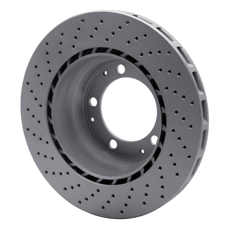 Picture of DFC 78-89 Porsche 930 Right Rear Drilled GeoSPEC Coated Rotor
