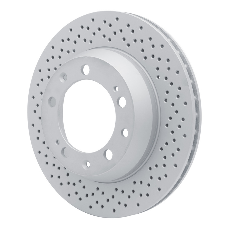 Picture of DFC 94-98 Porsche 911 Rear Drilled GeoSPEC Coated Rotor