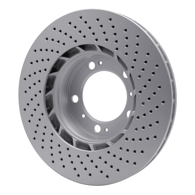 Picture of DFC 98-12 Porsche Boxster Left Front Drilled GeoSPEC Coated Rotor