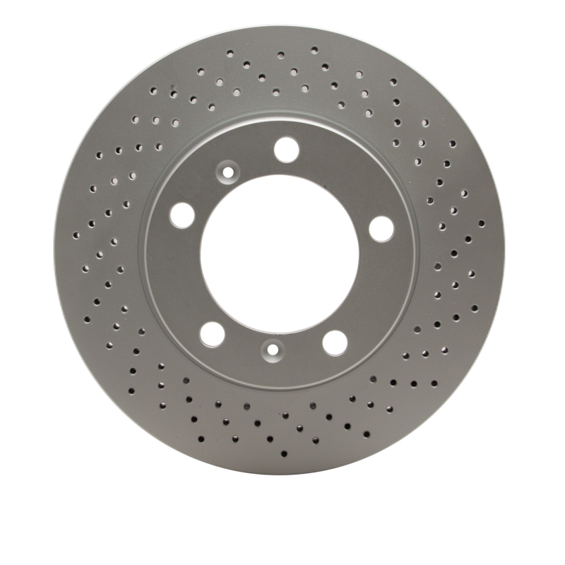 Picture of DFC 05-08 Porsche Boxster Right Front Drilled GeoSPEC Coated Rotor