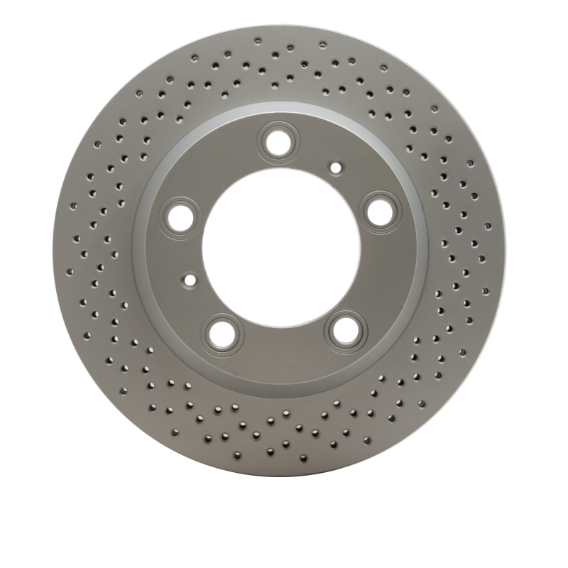 Picture of DFC 05-23 Porsche 718 Cayman Rear Drilled GeoSPEC Coated Rotor