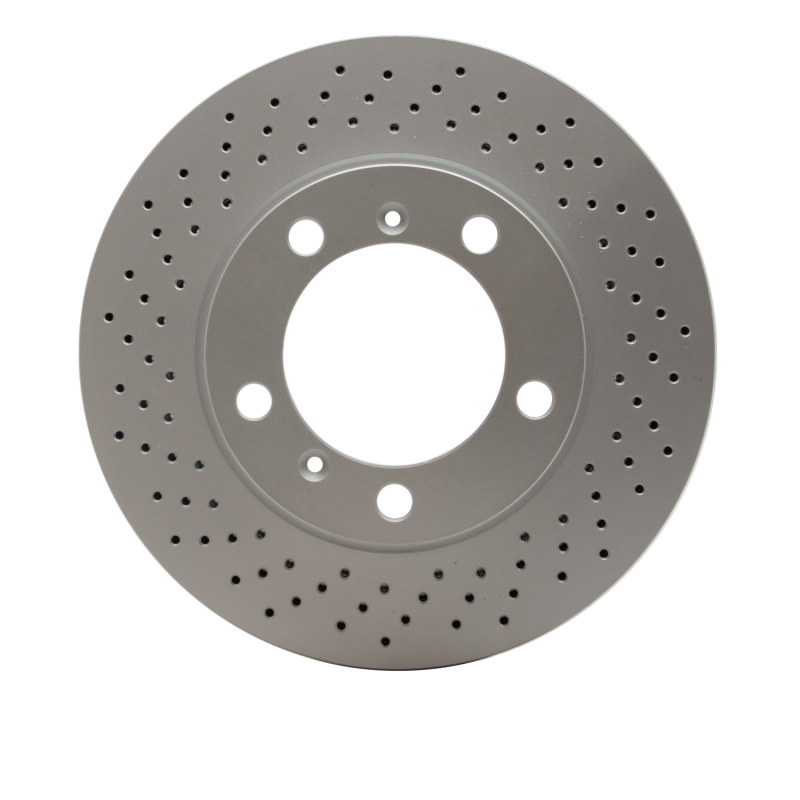 Picture of DFC 05-08 Porsche Cayman Left Front Drilled GeoSPEC Coated Rotor