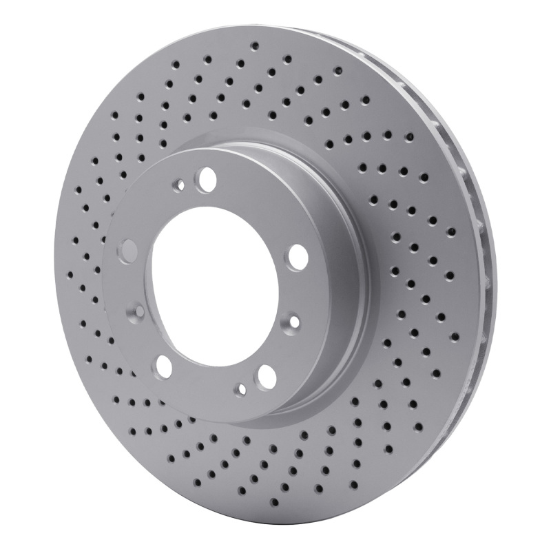 Picture of DFC 98-12 Porsche Boxster Left Front Drilled GeoSPEC Coated Rotor