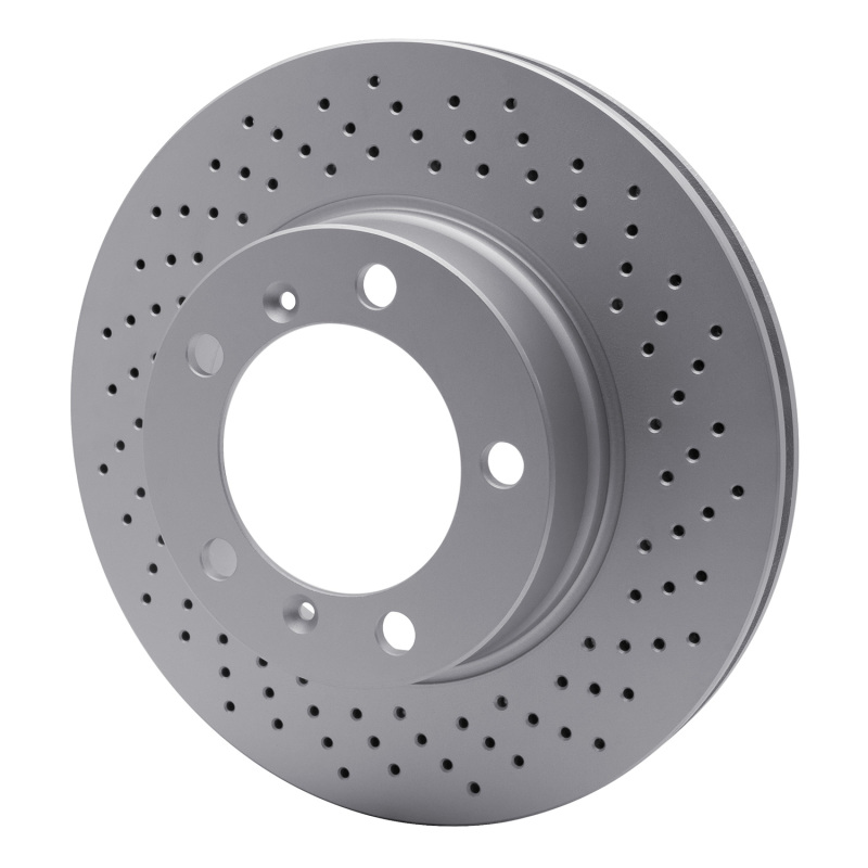 Picture of DFC 05-08 Porsche Boxster Right Front Drilled GeoSPEC Coated Rotor