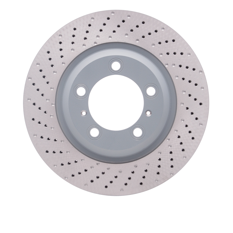 Picture of DFC 12-16 Porsche 911 Left Front Drilled GeoSPEC Coated Rotor
