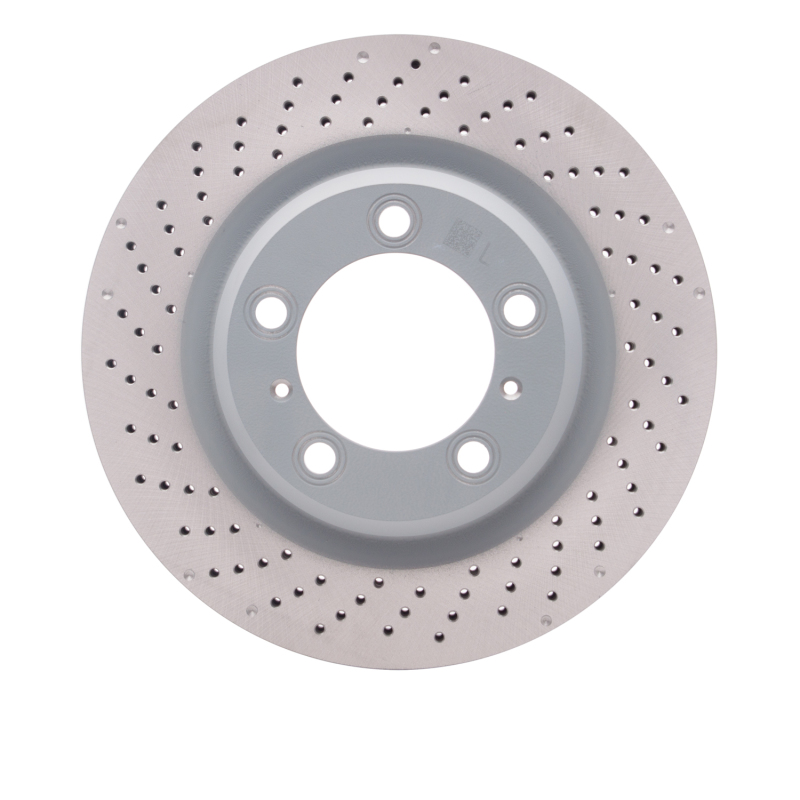 Picture of DFC 12-16 Porsche 911 Left Rear Drilled GeoSPEC Coated Rotor
