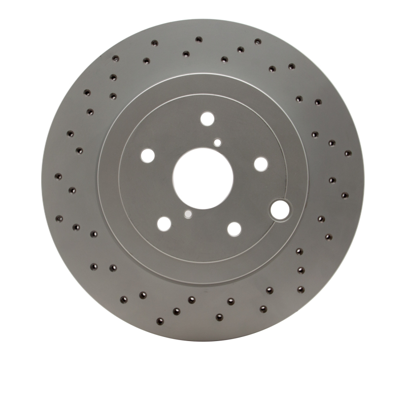 Picture of DFC 18-25 Subaru WRX Rear Drilled GeoSPEC Coated Rotor