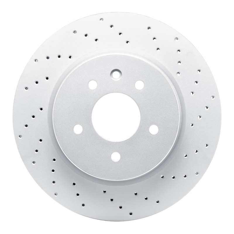 Picture of DFC 00-06 Jaguar XKR Rear Drilled GeoSPEC Coated Rotor