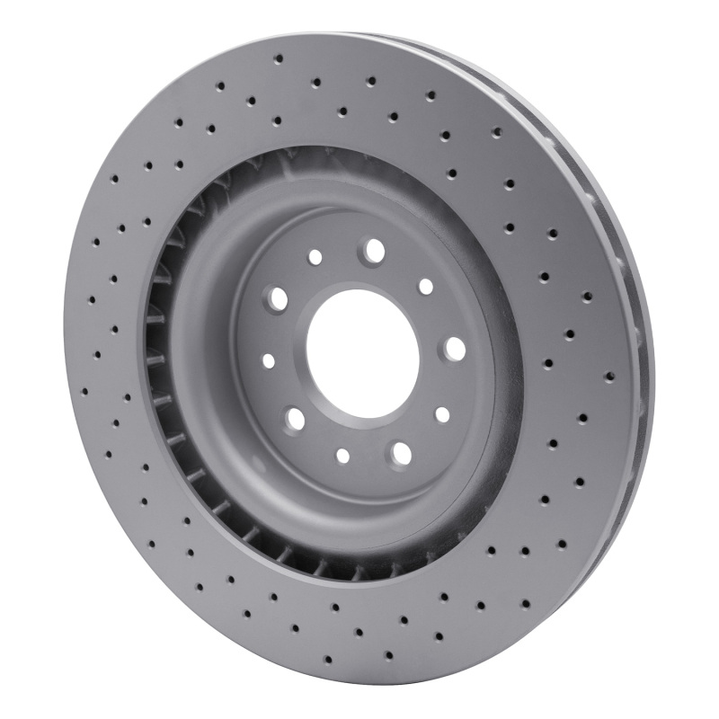 Picture of DFC 00-06 Jaguar XKR Front Drilled GeoSPEC Coated Rotor