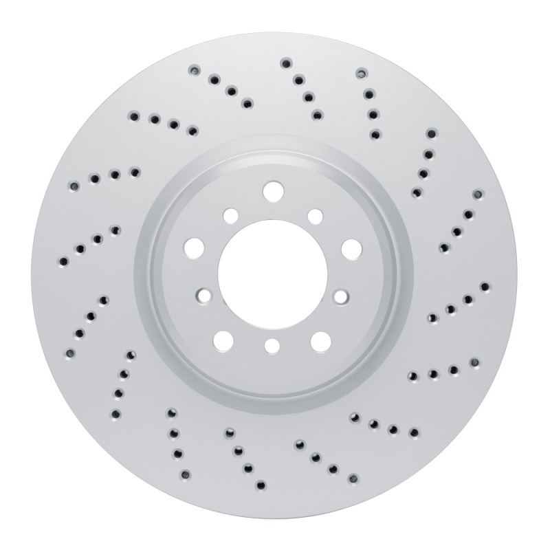 Picture of DFC 06-10 BMW M6 Right Front Drilled GeoSPEC Coated Rotor