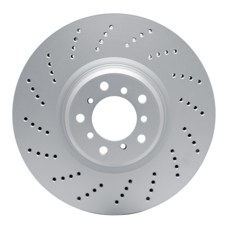 Picture of DFC 06-10 BMW M6 Left Front Drilled GeoSPEC Coated Rotor