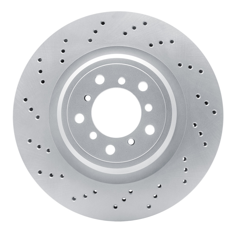 Picture of DFC 08-13 BMW 1 Series M Left Front Drilled GeoSPEC Coated Rotor