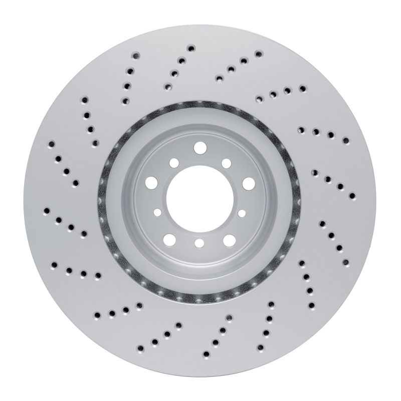 Picture of DFC 06-10 BMW M6 Right Front Drilled GeoSPEC Coated Rotor