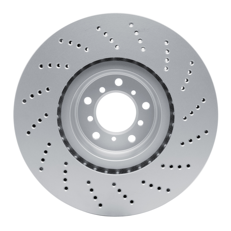 Picture of DFC 06-10 BMW M6 Left Front Drilled GeoSPEC Coated Rotor