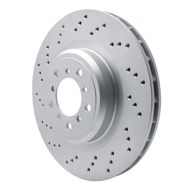 Picture of DFC 08-13 BMW 1 Series M Left Front Drilled GeoSPEC Coated Rotor