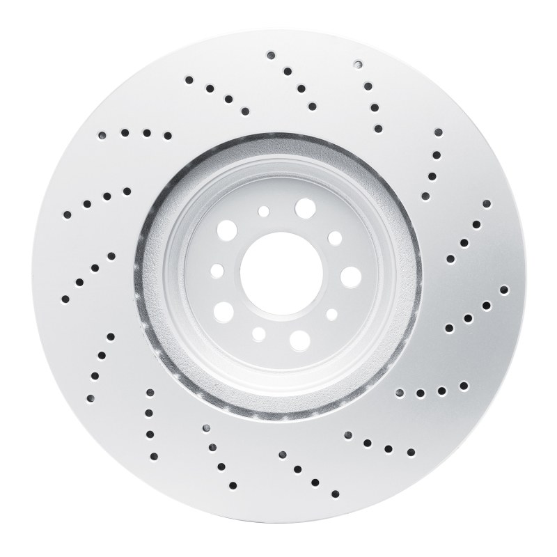 Picture of DFC 21-25 BMW M3 Left Front Drilled GeoSPEC Coated Rotor