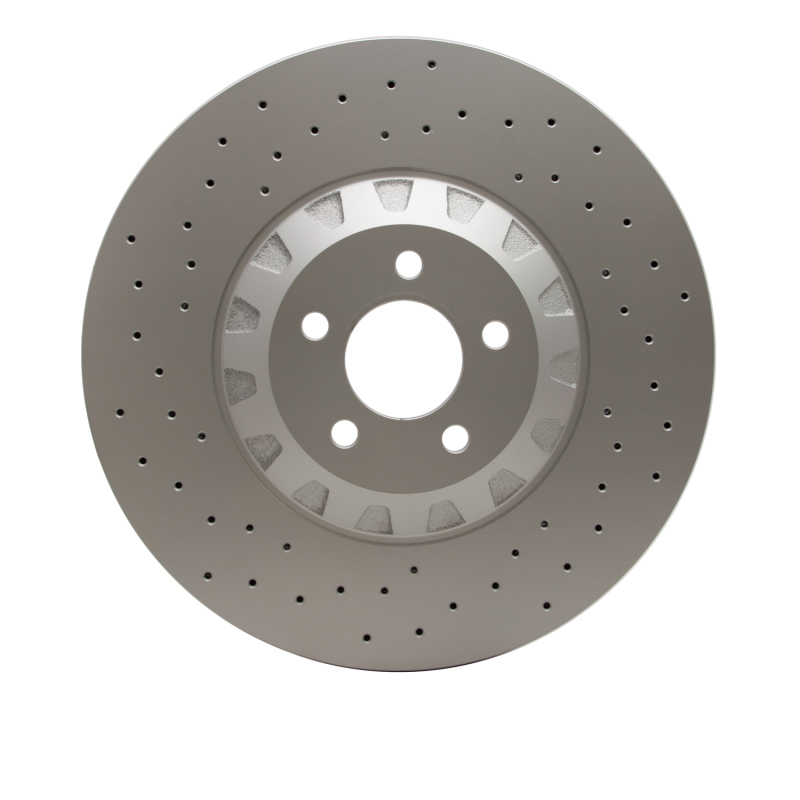 Picture of DFC 16-18 Ford Mustang Right Front Drilled GeoSPEC Coated Rotor