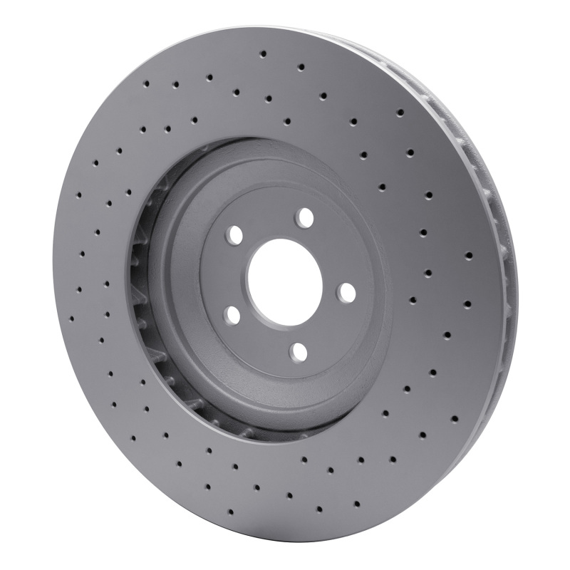Picture of DFC 16-18 Ford Mustang Right Front Drilled GeoSPEC Coated Rotor