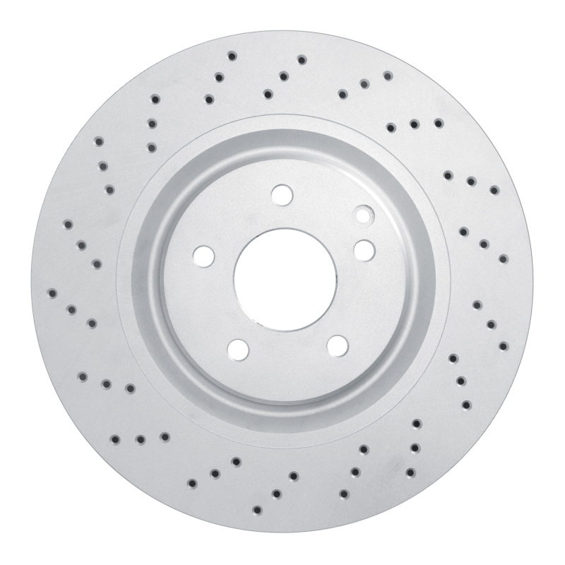 Picture of DFC 03-07 Mercedes-Benz C350 Front Drilled GeoSPEC Coated Rotor