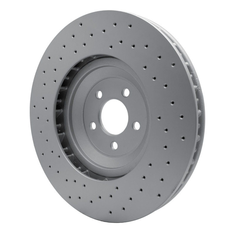 Picture of DFC 16-18 Ford Mustang Left Front Drilled GeoSPEC Coated Rotor