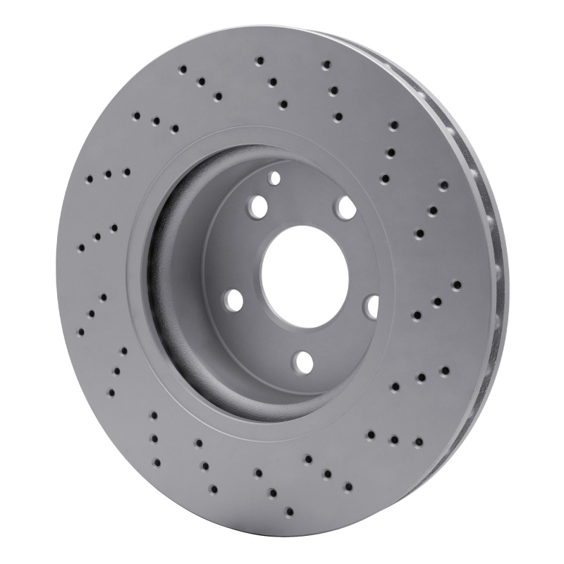 Picture of DFC 05-06 Mercedes-Benz SL500 Front Drilled GeoSPEC Coated Rotor