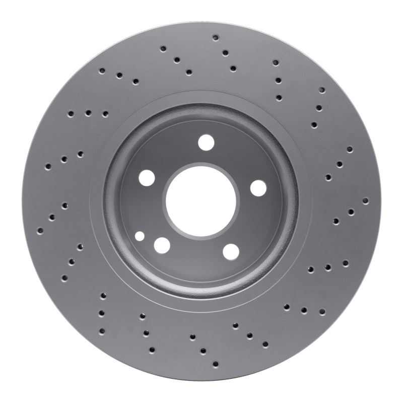 Picture of DFC 02-06 Mercedes-Benz CL500 Front Drilled GeoSPEC Coated Rotor