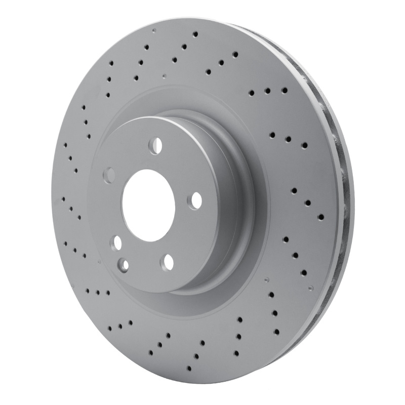 Picture of DFC 07-14 Mercedes-Benz S600 Front Drilled GeoSPEC Coated Rotor