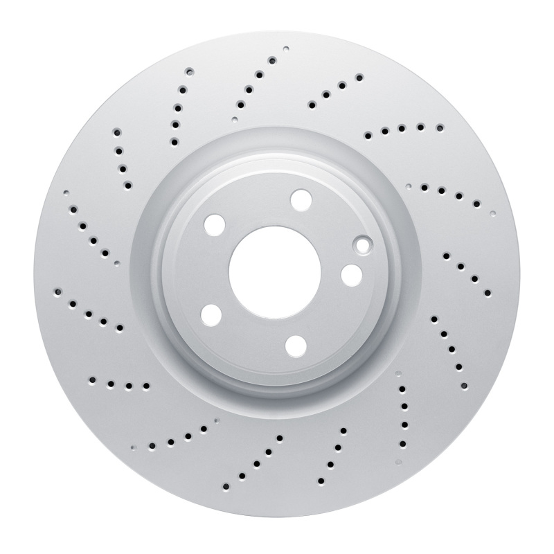 Picture of DFC 12-18 Mercedes-Benz CLS550 Front Drilled GeoSPEC Coated Rotor