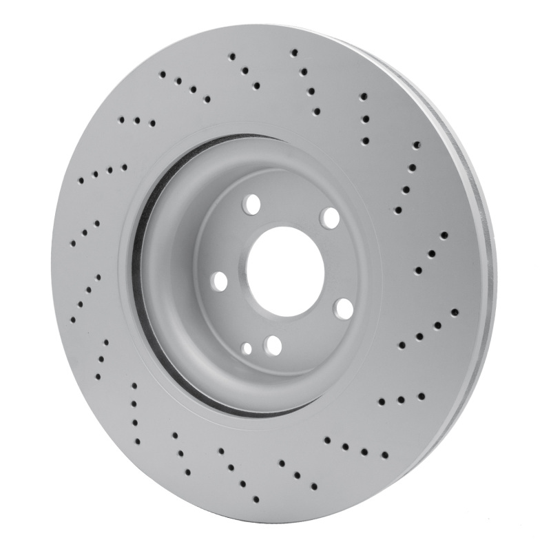 Picture of DFC 10-17 Mercedes-Benz C250 Front Drilled GeoSPEC Coated Rotor
