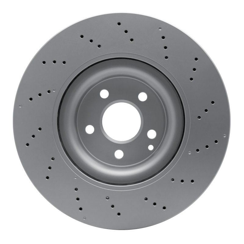 Picture of DFC 12-20 Mercedes-Benz SLK350 Front Drilled GeoSPEC Coated Rotor