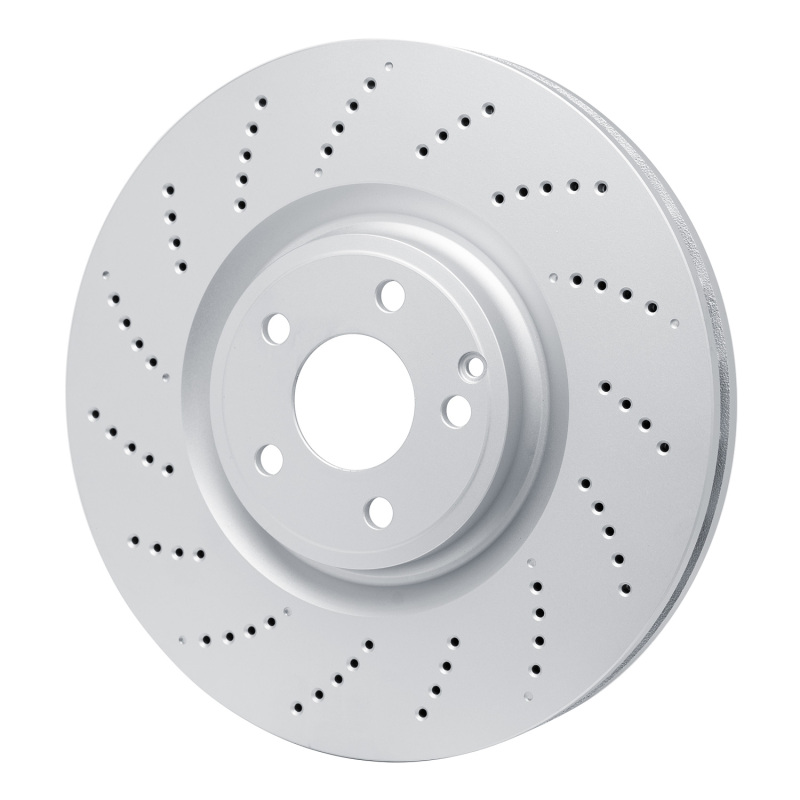 Picture of DFC 12-18 Mercedes-Benz CLS550 Front Drilled GeoSPEC Coated Rotor