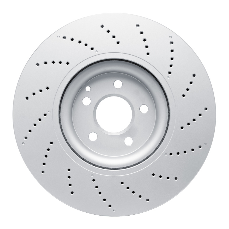 Picture of DFC 12-18 Mercedes-Benz CLS550 Front Drilled GeoSPEC Coated Rotor