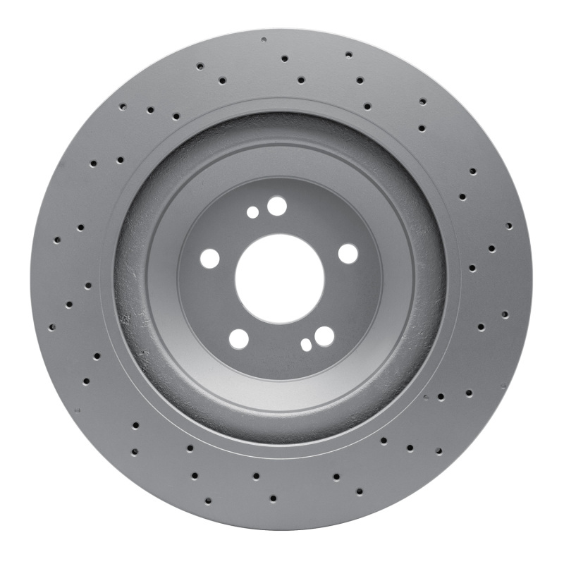 Picture of DFC 15-17 Mercedes-Benz Maybach S600 Rear Drilled GeoSPEC Coated Rotor