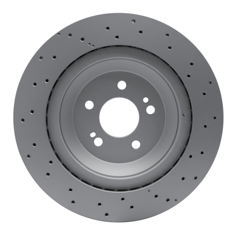 Picture of DFC 14-21 Mercedes-Benz S550E Rear Drilled GeoSPEC Coated Rotor