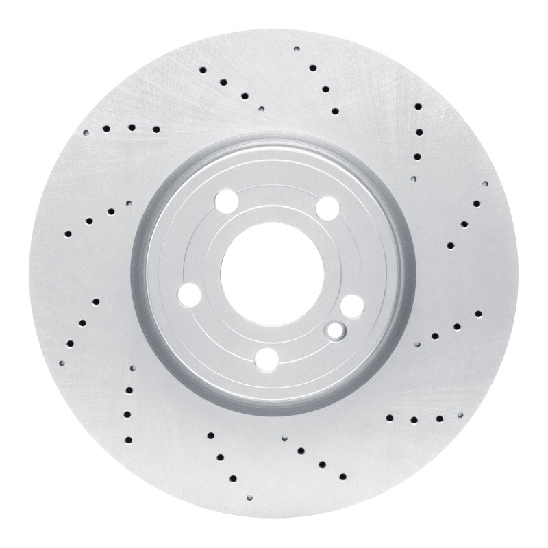 Picture of DFC 19-25 Mercedes-Benz GLA250 (USA/Canada) Front Drilled GeoSPEC Coated Rotor