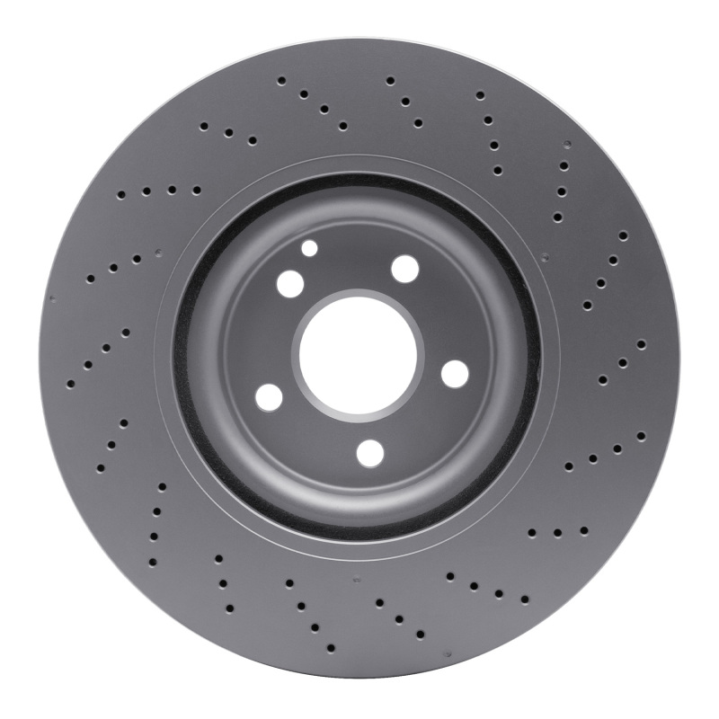 Picture of DFC 15-17 Mercedes-Benz CLS400 Front Drilled GeoSPEC Coated Rotor