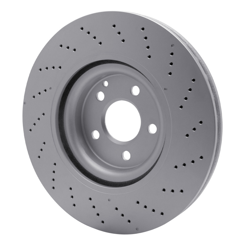 Picture of DFC 15-17 Mercedes-Benz CLS400 Front Drilled GeoSPEC Coated Rotor