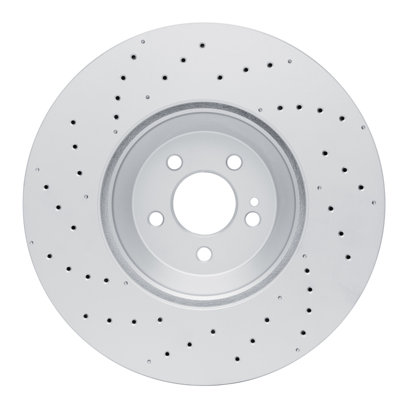 Picture of DFC 22-25 Mercedes-Benz GLC43 AMG Front Drilled GeoSPEC Coated Rotor