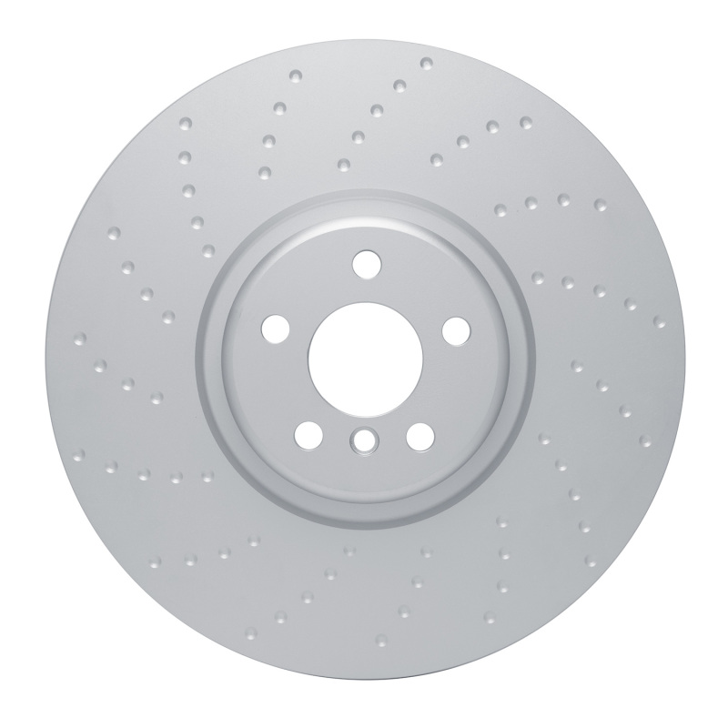 Picture of DFC 19-22 BMW 840i xDrive Gran Coupe Left Front GeoSPEC Coated Rotor - Dimpled